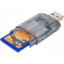 Lecteur de cartes mémoire USB 2 4 en 1