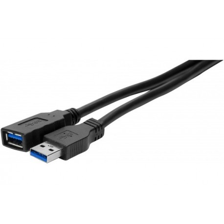 Rallonge USB 3.0 A /A noire 1m