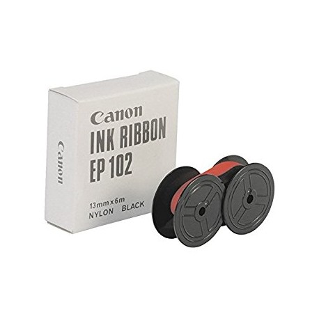 Canon EP-102 Encre pour calculatrices à  ruban encreur Noir / Rouge