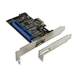 Connectland PCIE-CNL-SATA6G-IDE Carte contrôleur SATA + IDE Métal