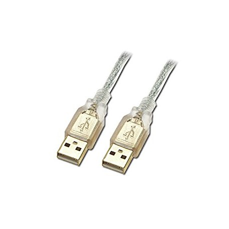 Câble USB A mâle vers A mâle 1,8 m Noir