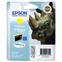 Epson T1004 Rhinocéros - Cartouche d'encre d'origine Durabrite Jaune