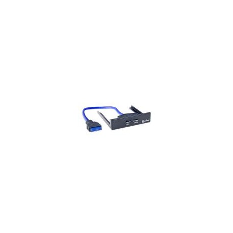 Panneau frontal 3.5 2 Ports USB 3.0 Noir
