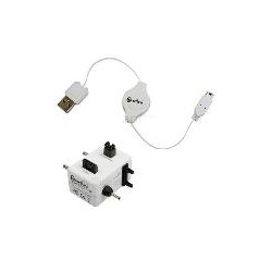 Connectland CHG-USB-MOBI-D400B Chargeur USB multiple pour téléphone