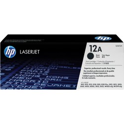 HP - Q2612A - Cartouche de toner pour LaserJet 1010/1012/1015/1018/1020/3015/3020/3030/3050