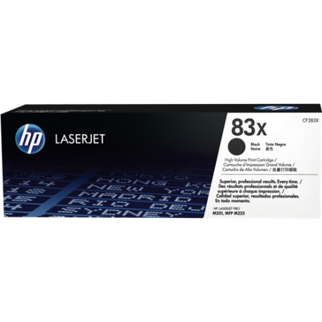 HP 83X toner noir authentique (cf283x)