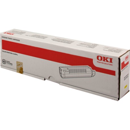 Toner laser Oki 44059165, toner jaune pour imprimante Oki MC851, MC861