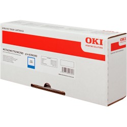 OKI 45396303 Cyan - Toner d'origine (45396303) pour mc760, 770, 780 series - Negocieplus.com