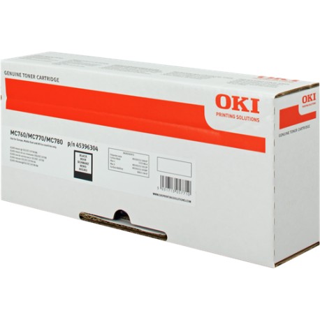 OKI 45396304 Noir - Toner d'origine (45396304)