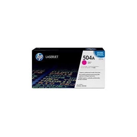 HP 504A Toner Magenta Authentique (CE253A)