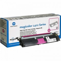 Toner laser Konica.minolta 1710589-006, toner magenta pour magicolor 2400W, 2430, 2450, 2450D