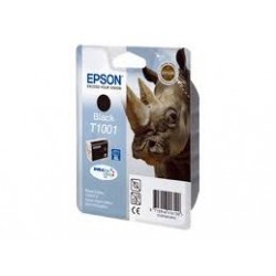 Epson T1001 Rhinocéros - Cartouche d'encre d'origine Durabrite Noir