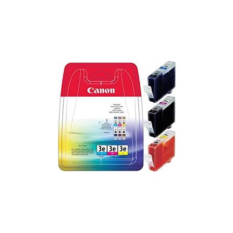 Multipack Cartouche d'encre d'origine Canon BCI-3E Color