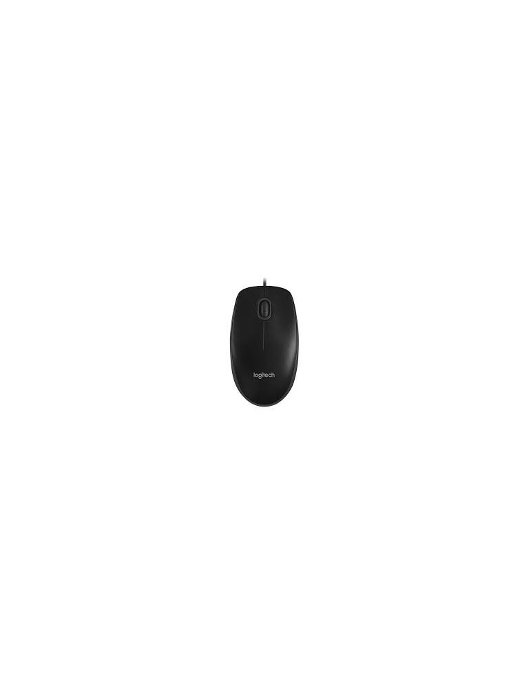 Logitech B100 Optical Usb Mouse Noir Souris Filaire Usb 4936