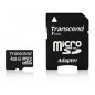 TRANSCEND Carte MicroSDHC Class 4 - 4Go