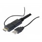 Cordon HDMI haute vitesse avec Ethernet + chipset - 10m
