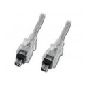 Connectland Câble IEEE 1394A 4 Pins/4 Pins M-M 1,8 m