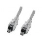 Cable ieee 1394a 4pins/4pins m m 1.8m Connectland