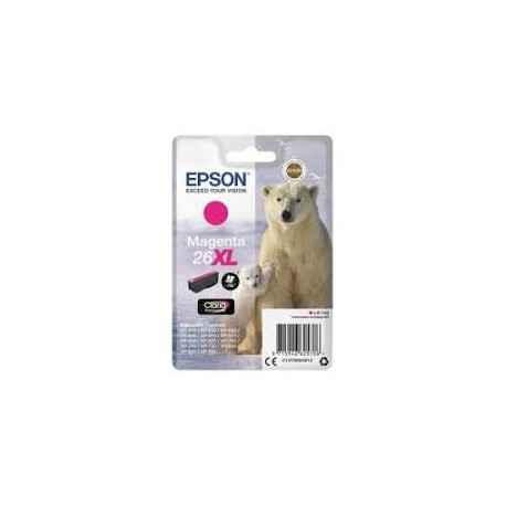 Epson T26XL Ours polaire Cartouche originale haute capacité Magenta