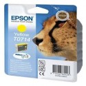 Epson T0714 Guépard Cartouche d'encre d'origine Jaune