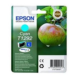 Epson T1292 Pomme - Cartouche d'encre d'origine Cyan