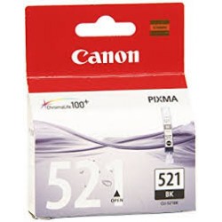 Canon Cli-521BK Cartouche d'encre d'origine Noire
