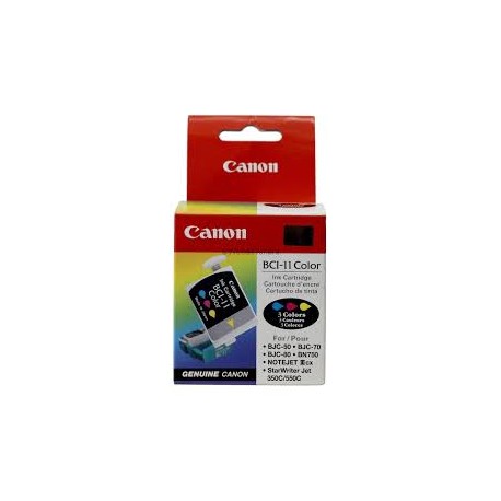 Canon BCI-11c Tri-Pack de cartouche d'encre d'origine Couleur