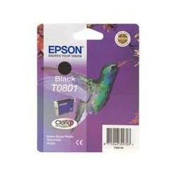 Epson T0801 Cartouche d'encre d'origine Noir