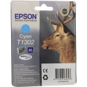 Epson T1302 Cerf - Cartouche d'encre d'origine Haute Capacité Cyan