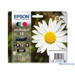 Epson Multipack 18 Pâquerette - Pack de 4 cartouches Noir et Couleur