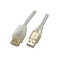 Extention câble USB v2 A mâle vers USB A femelle 2 mètres Connectland