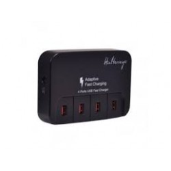 Halterrego ACCHAUSB4S Chargeur secteur 4 ports USB Ultra rapide 2.4 A