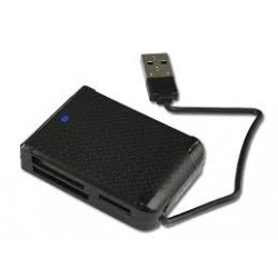 Connectland GC-2015 Lecteur Multicartes USB Noir
