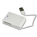 Connectland GC-2015 Lecteur Multicartes USB Blanc