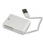 Connectland GC-2015 Lecteur Multicartes USB Blanc