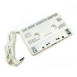 Adaptateur Cassette K7 Blanc autoradio pour IPHONE et IPOD
