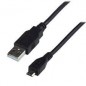 Câble USB 2.0 OTG type A mâle / micro USB B mâle MCL - 1m