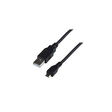 Câble USB 2.0 OTG type A mâle / micro USB B mâle MCL - 2m
