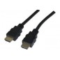 Cordon HDMI HighSpeed avec Ethernet 5 m Noir