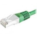 Cordon RJ45 catégorie 6 S/FTP vert - 2 m