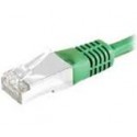 Cordon RJ45 catégorie 6 S/FTP vert - 1 m