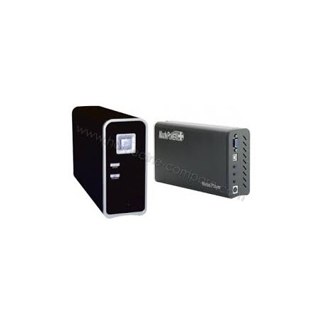 Max In Power BEMIPMP163 Boîtier multimédia 3,5" pour Disque dur SATA