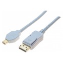 Cordon DisplayPort / mini DisplayPort 1.2 blanc - 2M