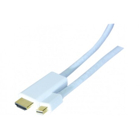 Cordon Mini DisplayPort 1.2 m vers HDMI 2.0 m - 2 m