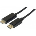 Cordon DisplayPort 1.2 vers HDMI® 1.4 noir - 3m