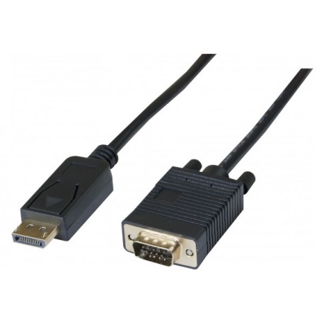 Cordon DisplayPort  1.1 vers VGA - 2m