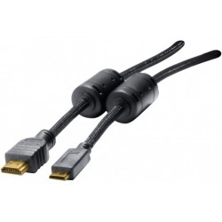 Cordon HDMI haute vitesse vers miniHDMI HQ - 2,0m