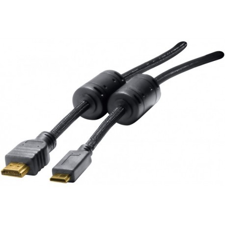 Cordon HDMI haute vitesse vers miniHDMI HQ - 2,0m