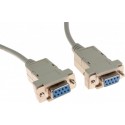 Cable null modem DB9F/F 10M