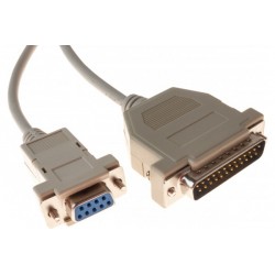 Cable at/modem DB9F/25M 1.80M